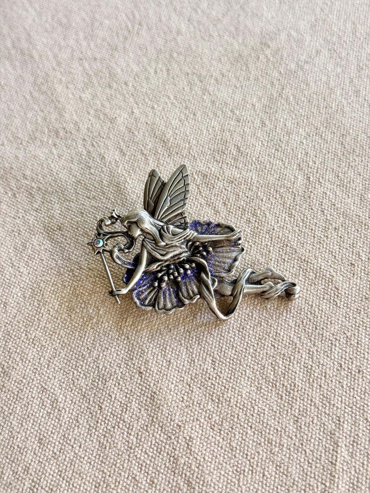 Broche de Hada Purpura