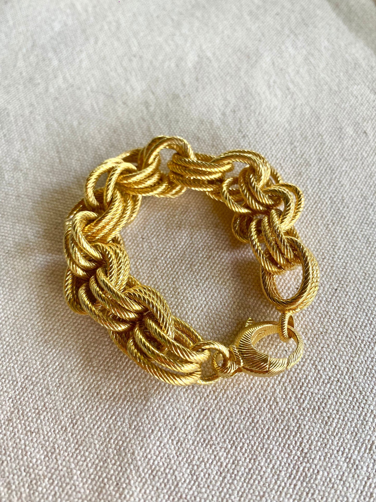 Pulsera Eslabón Tríple