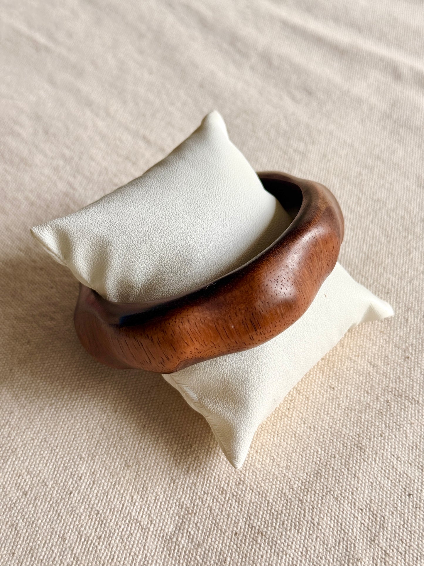 Pulsera de madera octagonal