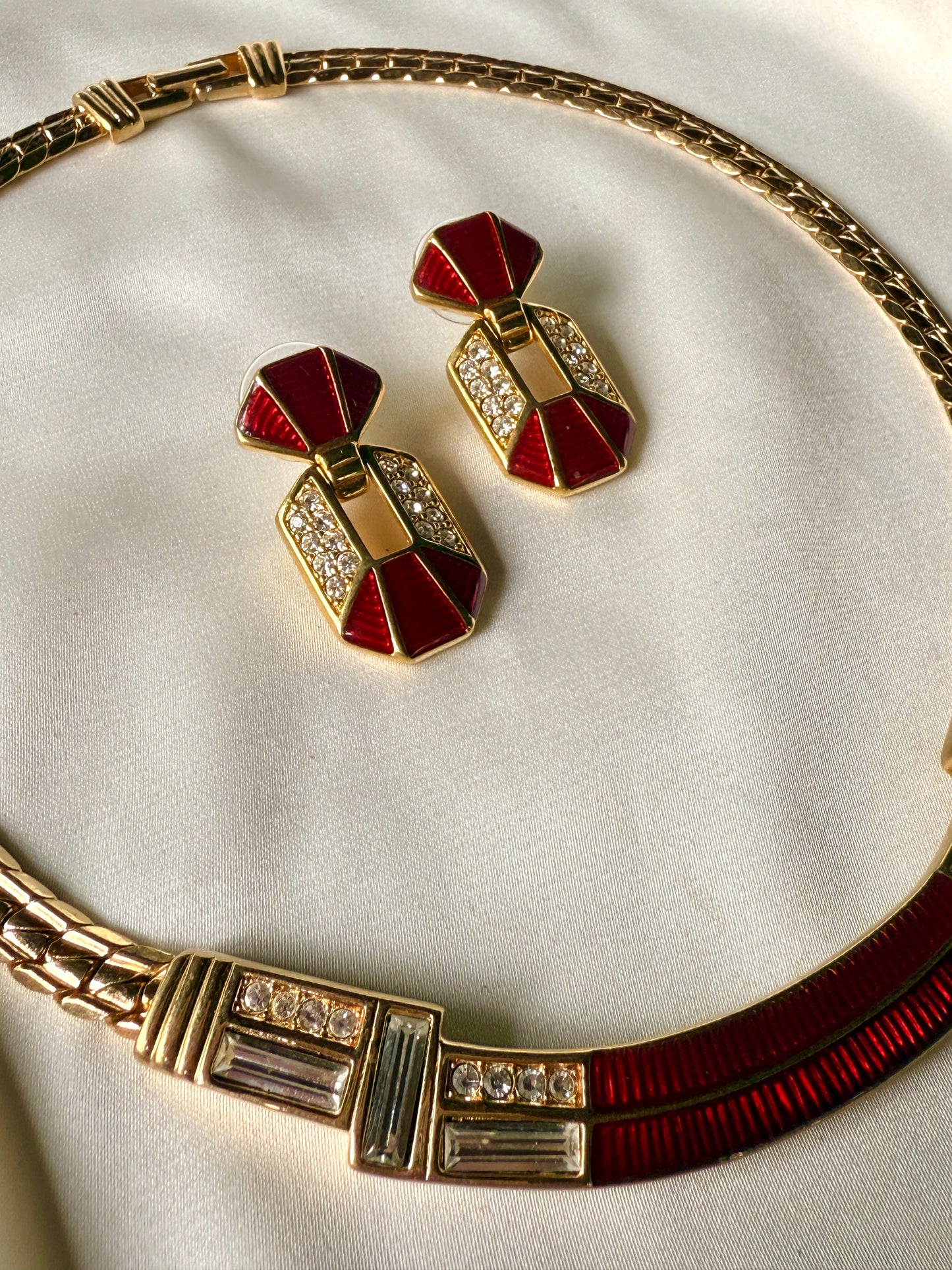 Set Collar y Aretes de prensa - Swarovski America