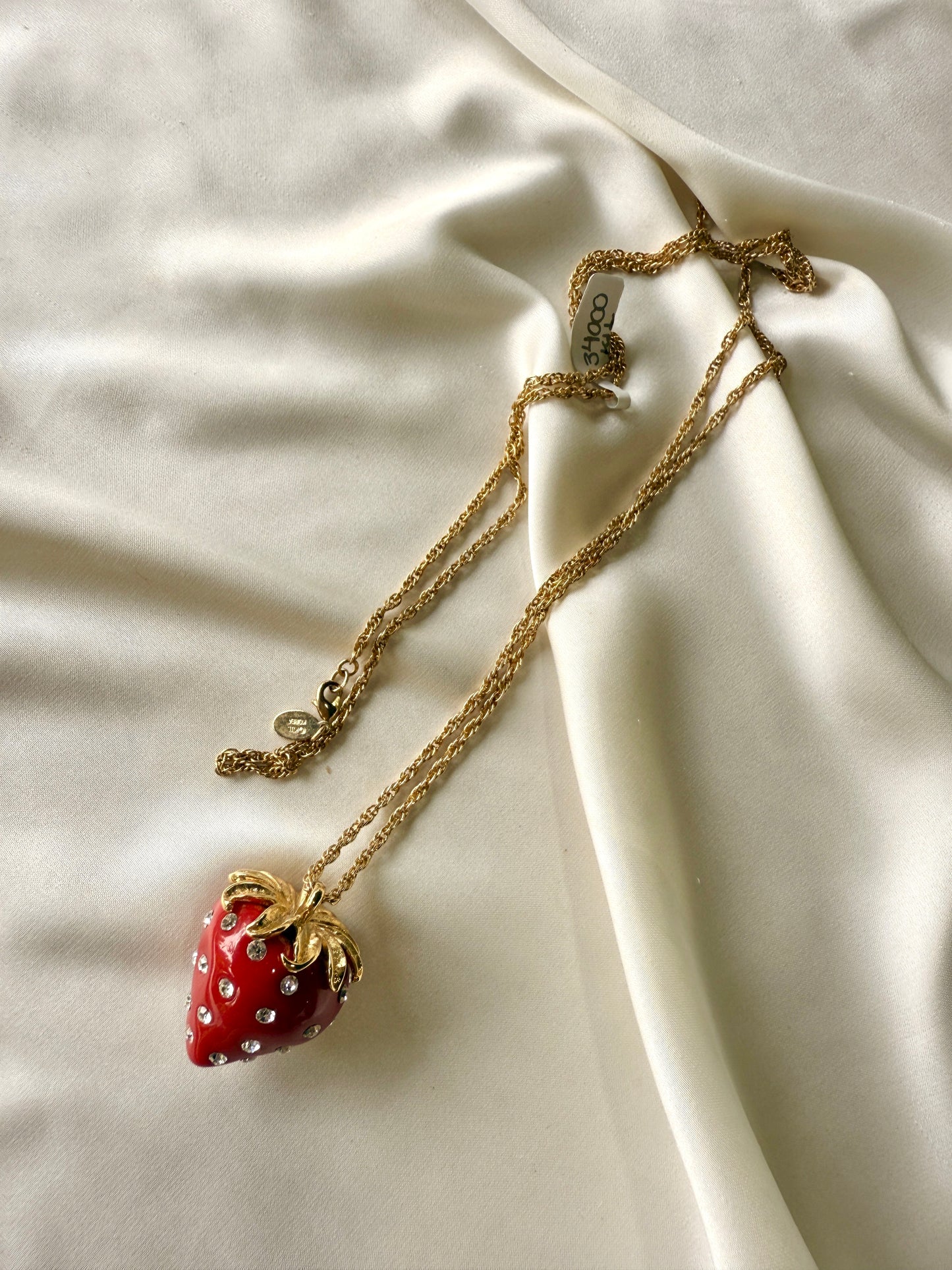 Collar de Fresa - Kenneth Jay Lane