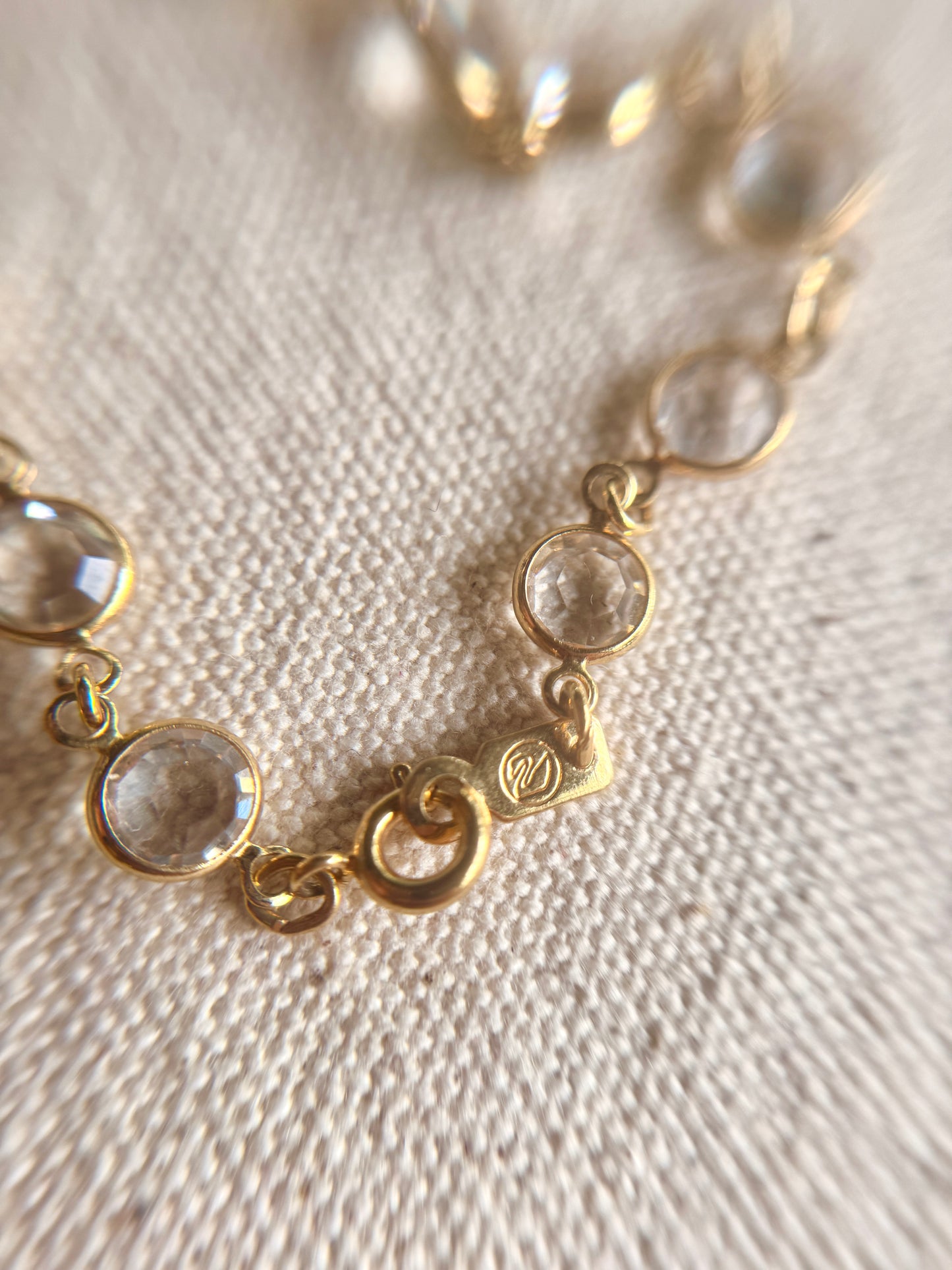Pulsera Transparente- Swarovski