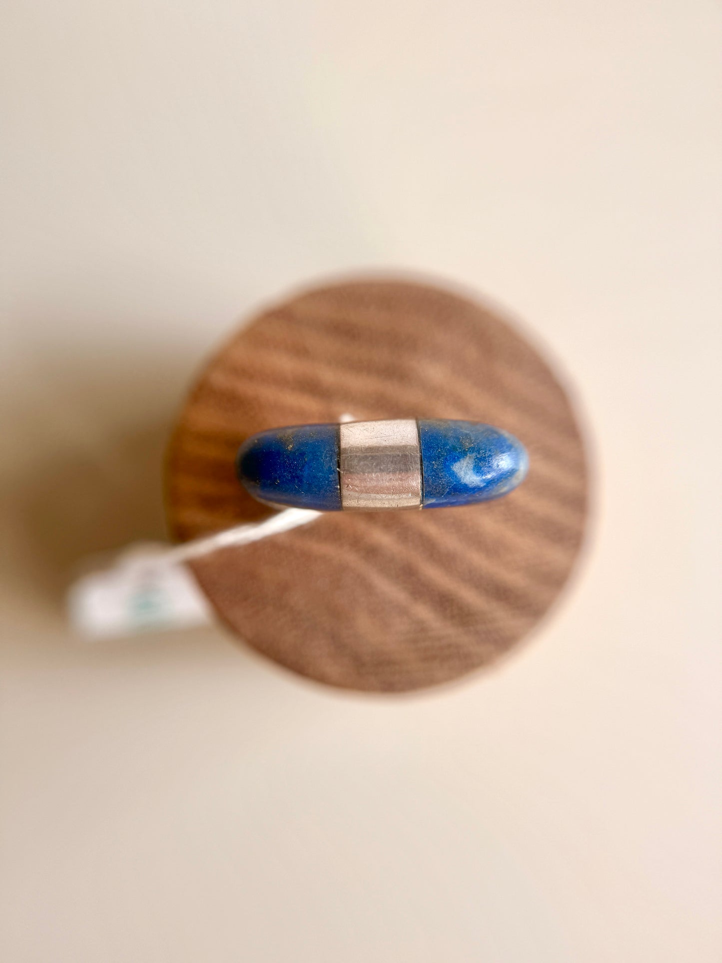 Anillo de Plata con Lapislázuli