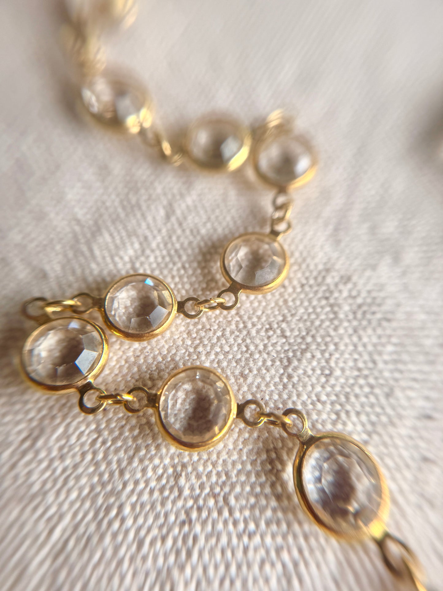 Collar Transparente- Swarovski