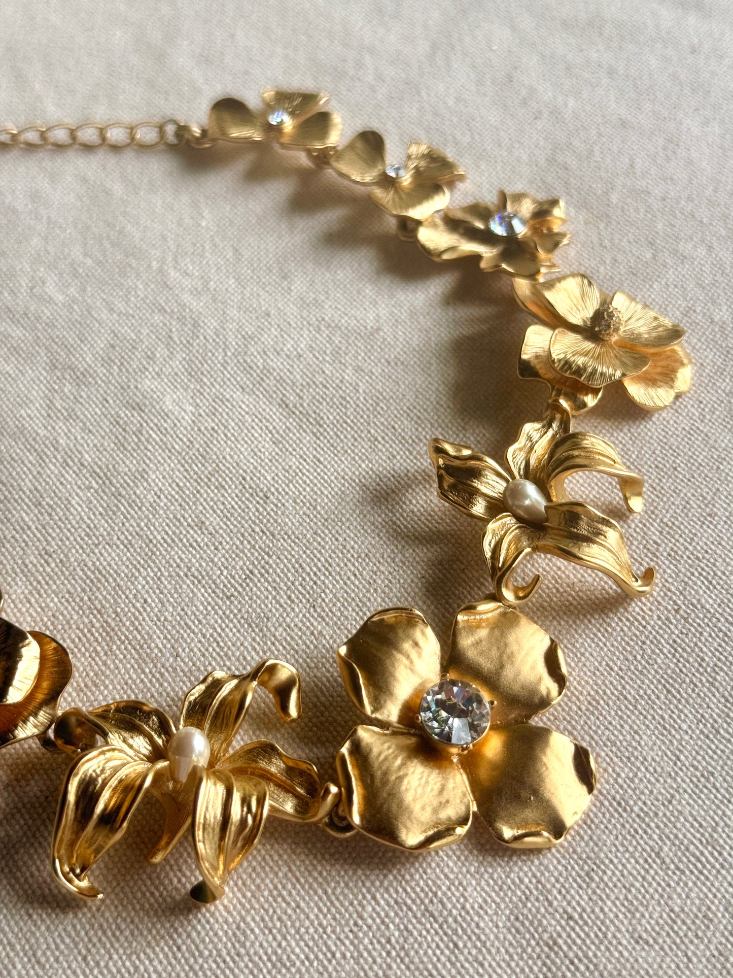 Collar Floral- Kenneth Jay Lane