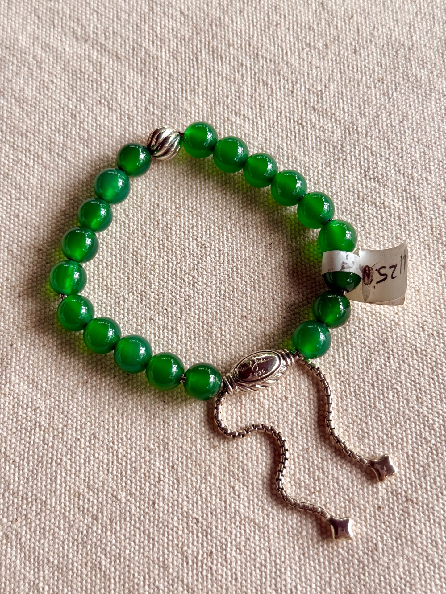 Pulsera Vintage de Onix Verde- David Yurman