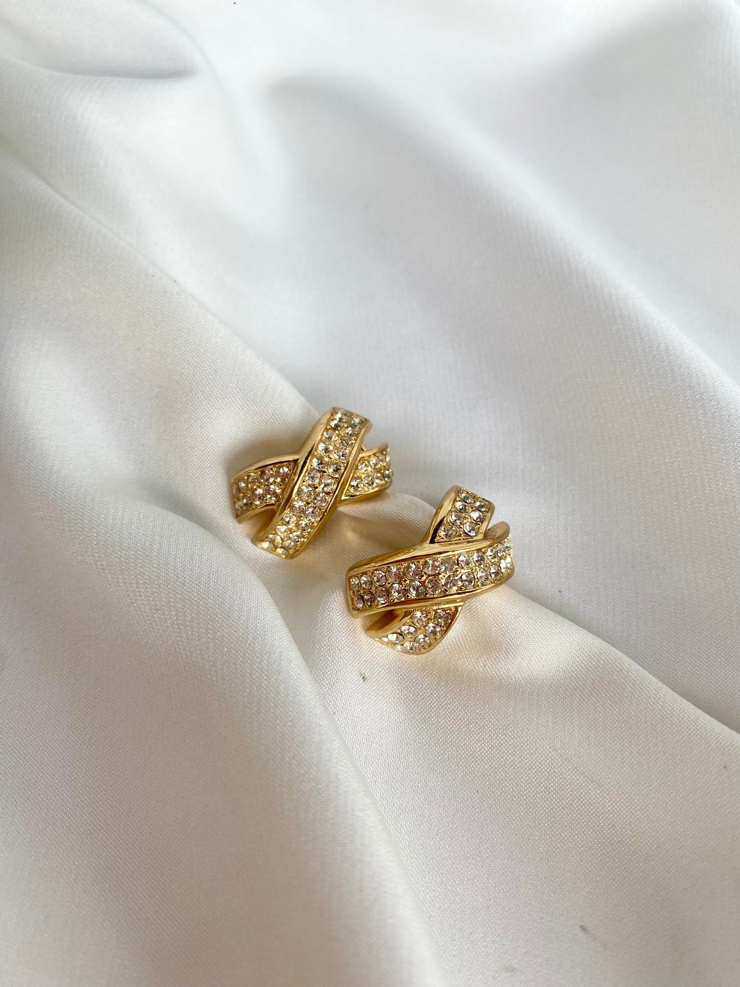 Aretes "Kiss" de prensa- Chr.Dior