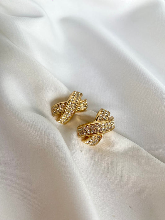 Aretes "Kiss" de prensa- Chr.Dior