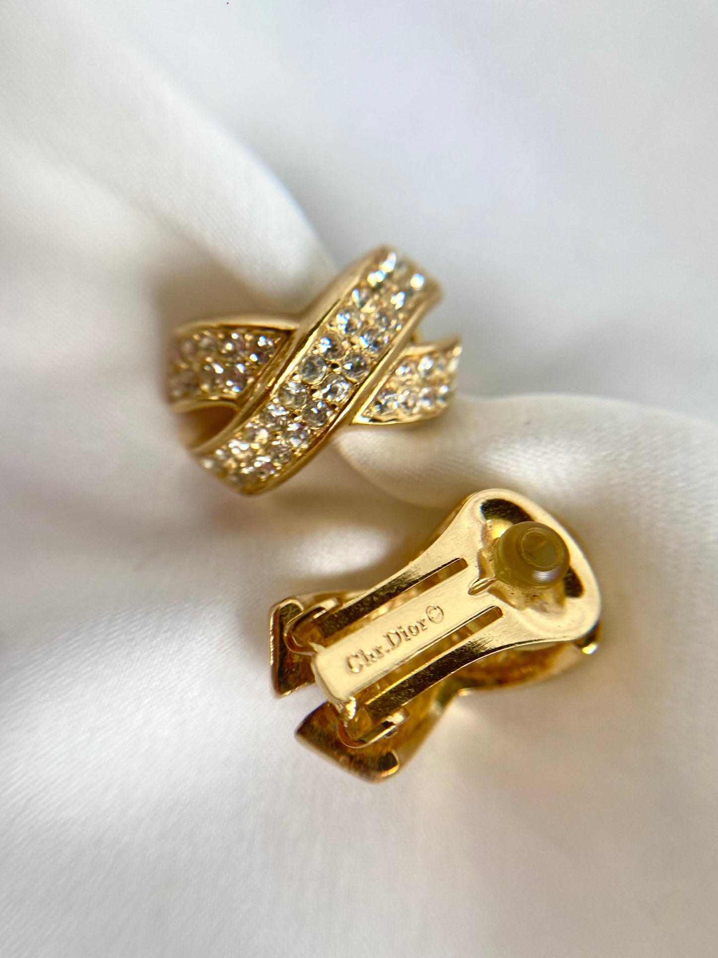 Aretes "Kiss" de prensa- Chr.Dior