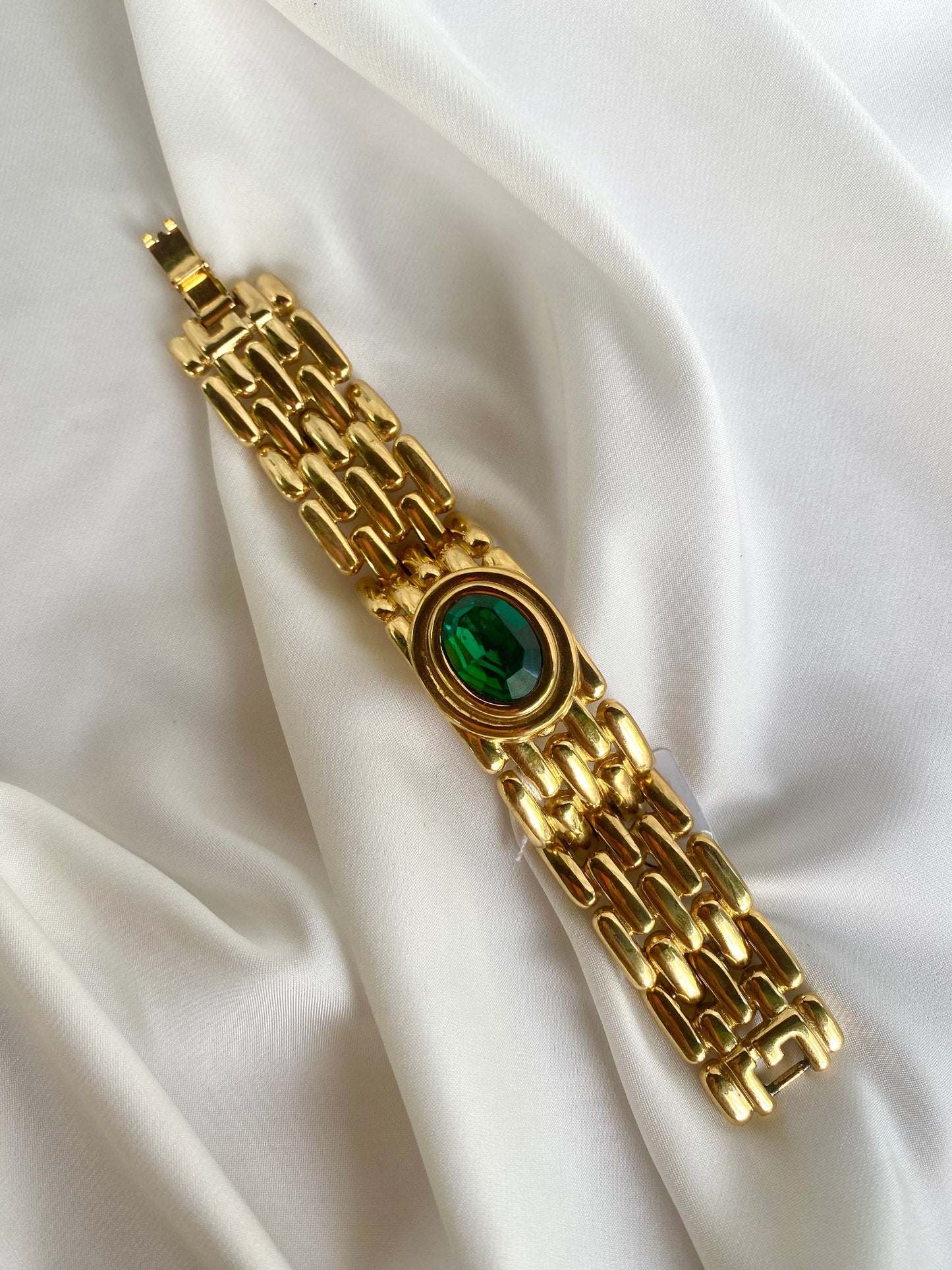 Pulsera con Cristal Verde- Givenchy