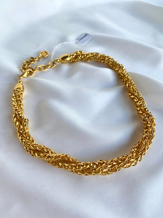 Collar de Eslabones Dorados- Givenchy