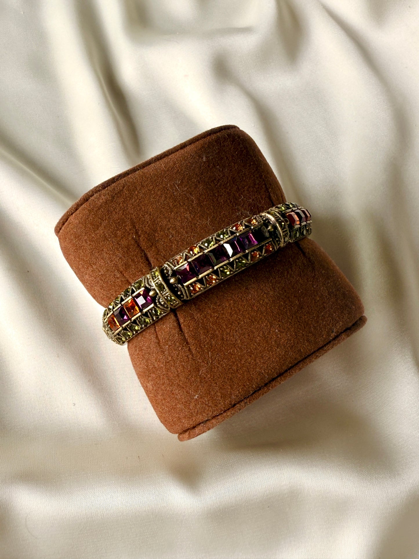 Pulsera con Piedras Facetadas- Heidi Daus