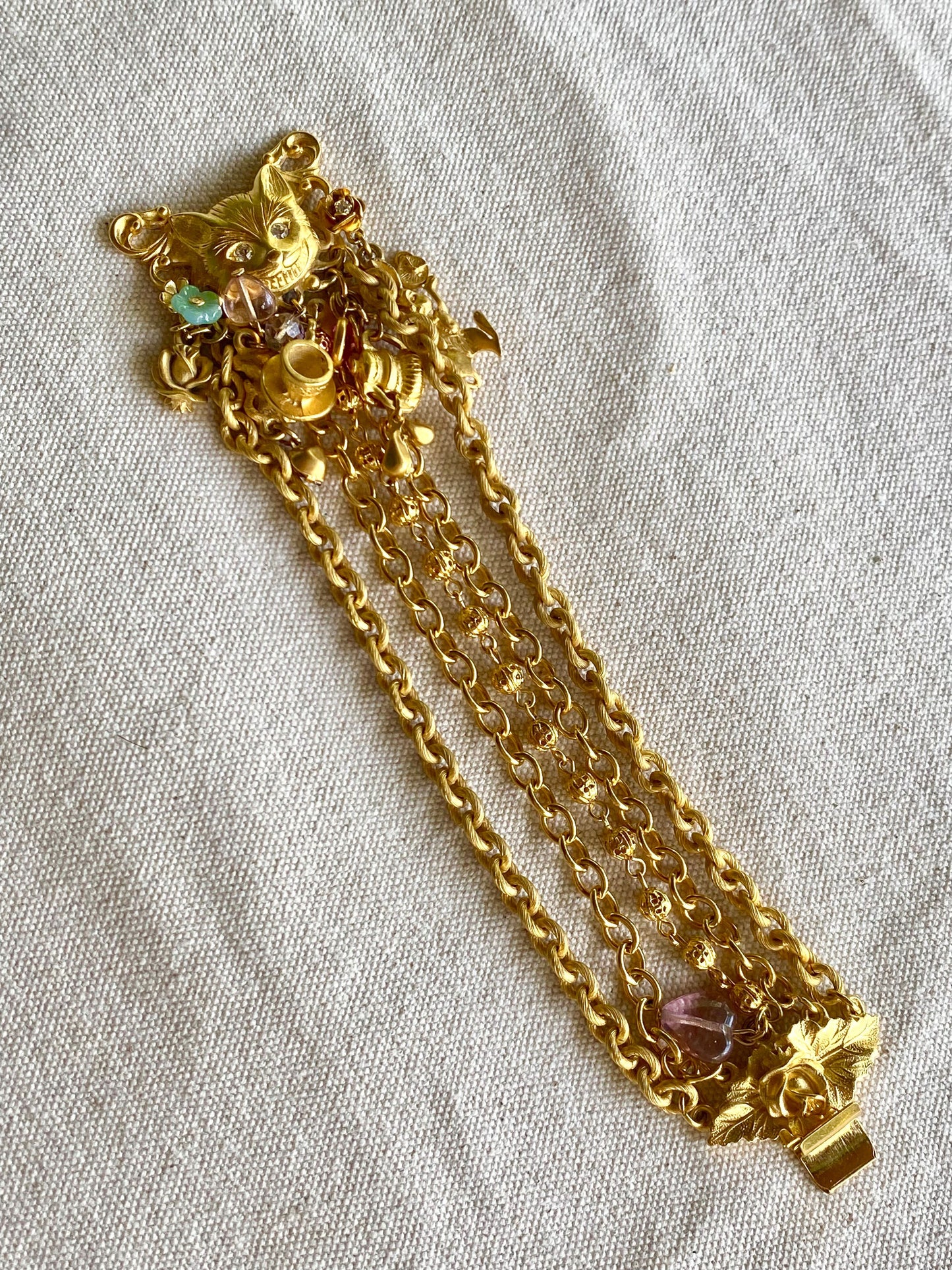Pulsera Gato de Cheshire- Kirks Folly