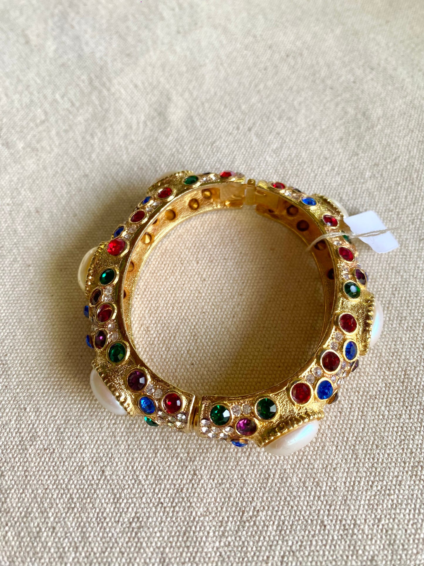 Pulsera Sphinx  De Perlas y Brillos Multicolor