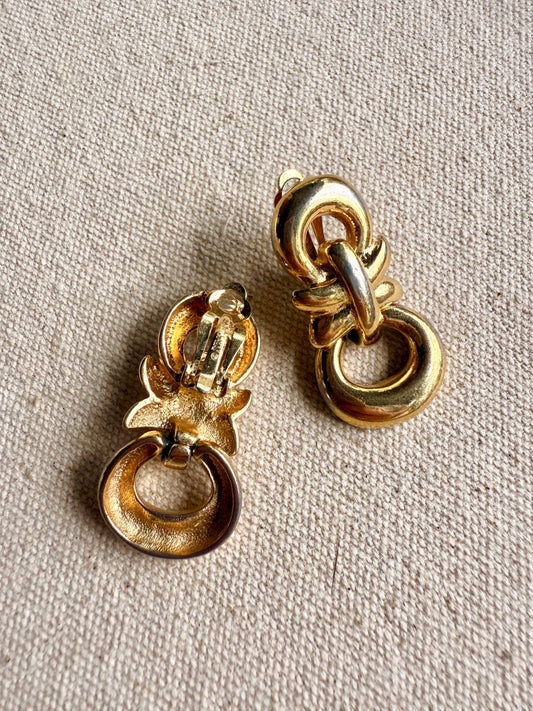 Aretes Aldaba de Puerta de prensa- Givenchy