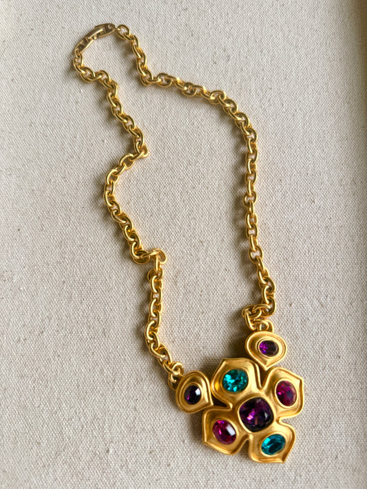 Collar de Cruz Multicolor- Napier