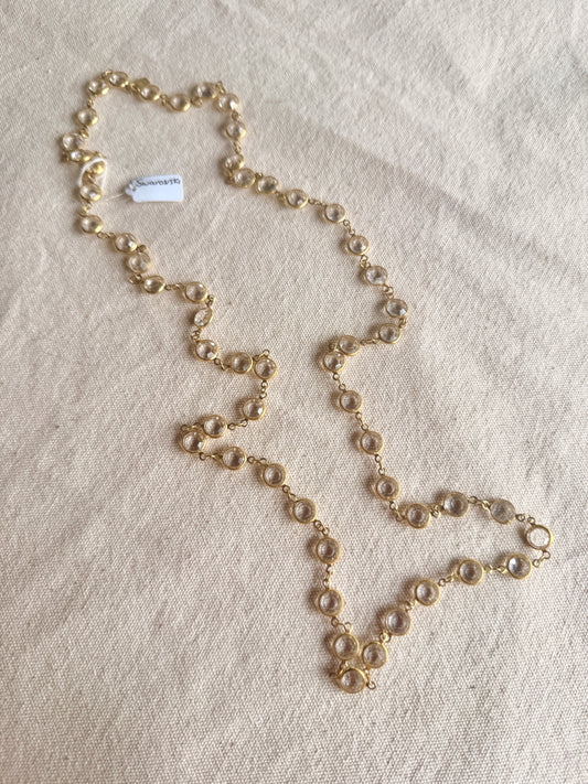 Collar Transparente- Swarovski