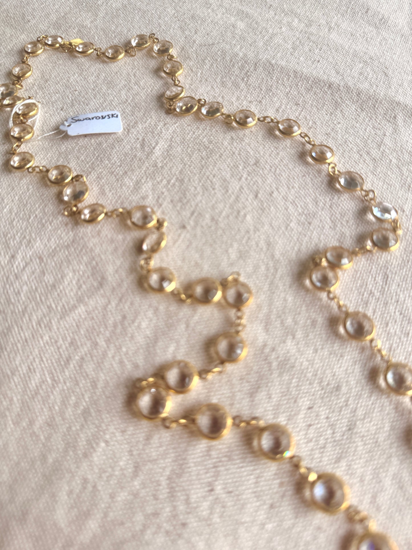 Collar Transparente- Swarovski