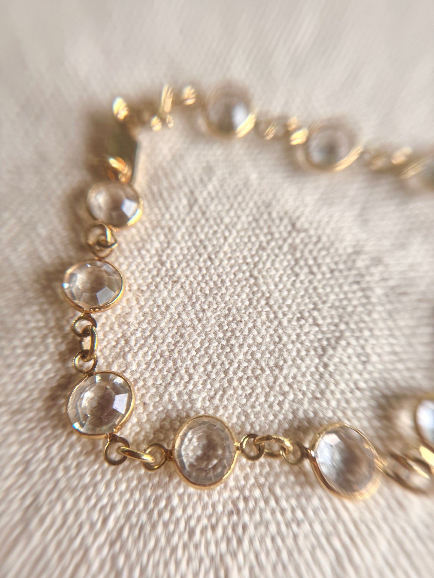 Pulsera Transparente- Swarovski