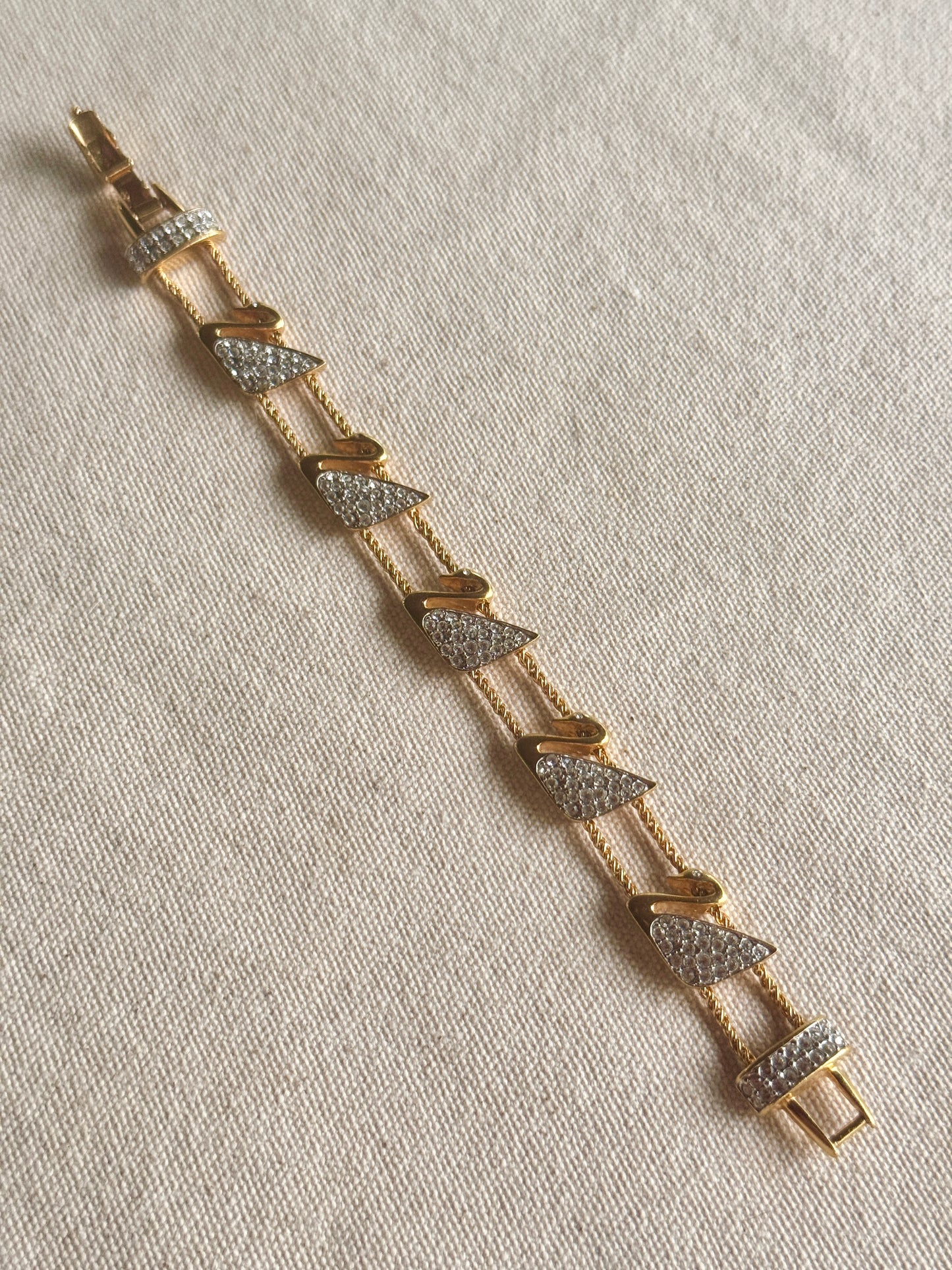 Pulsera de Cisnes- Swarovski