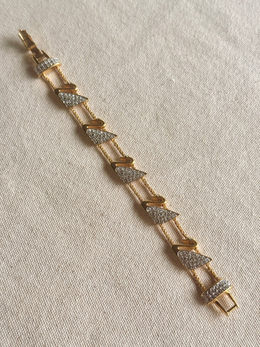 Pulsera de Cisnes- Swarovski