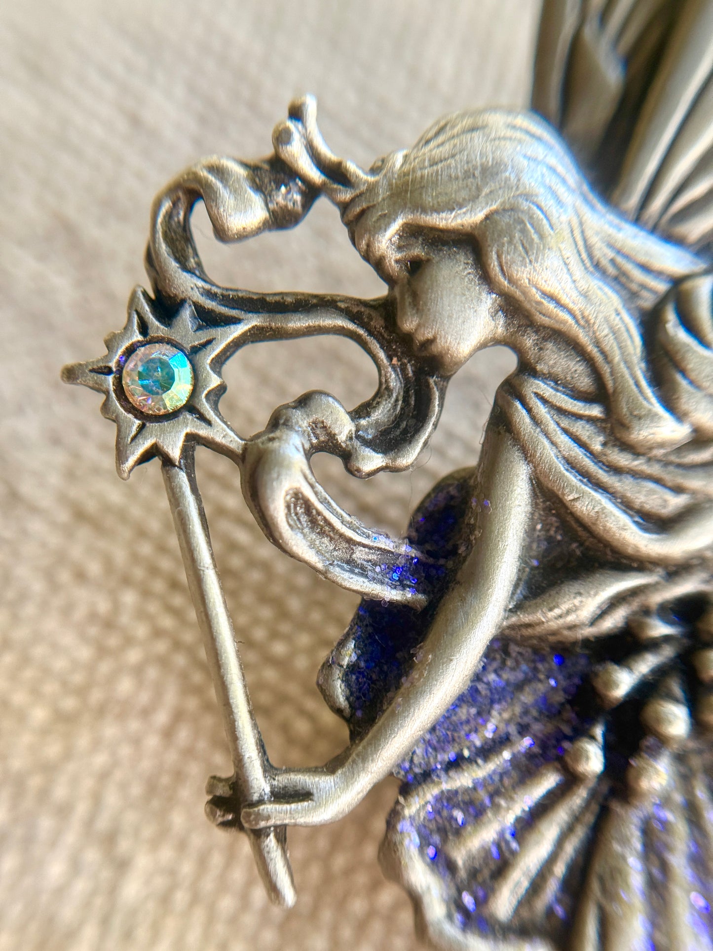 Broche de Hada Purpura