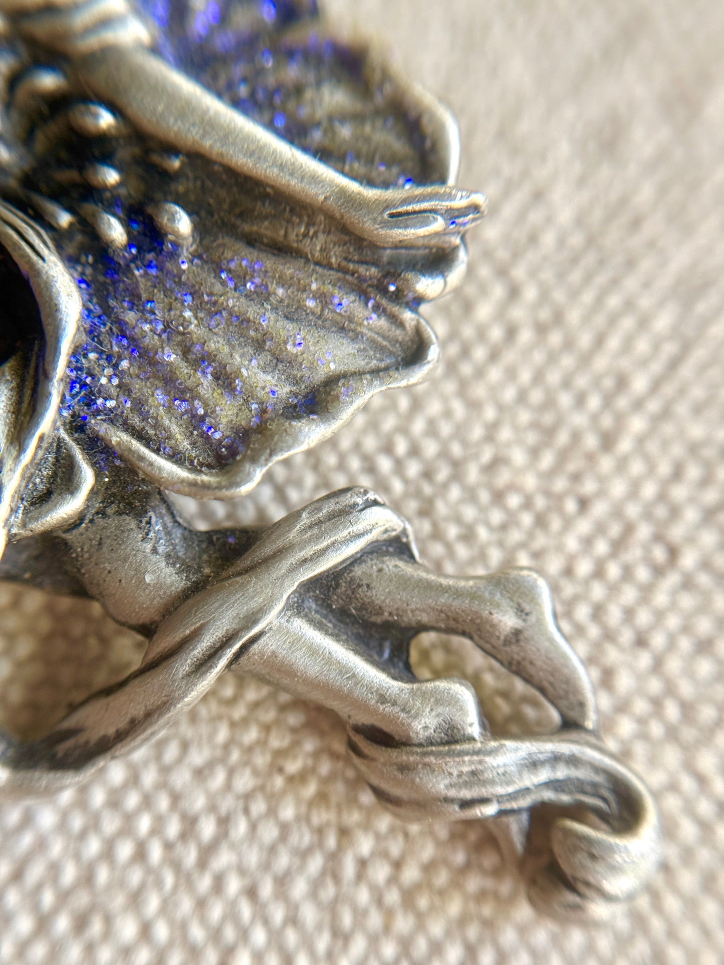 Broche de Hada Purpura