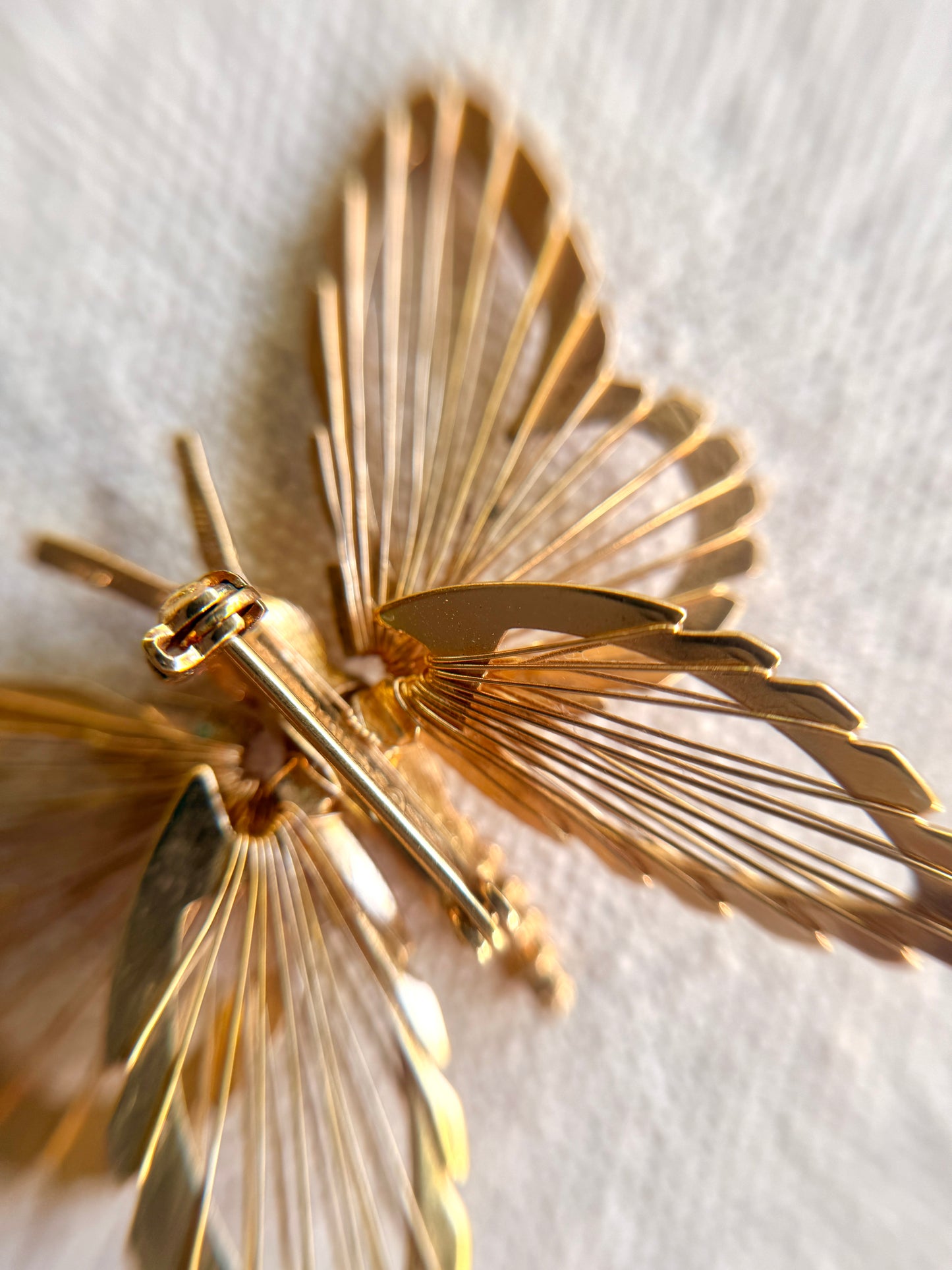 Broche Mariposa Dorada- Monet