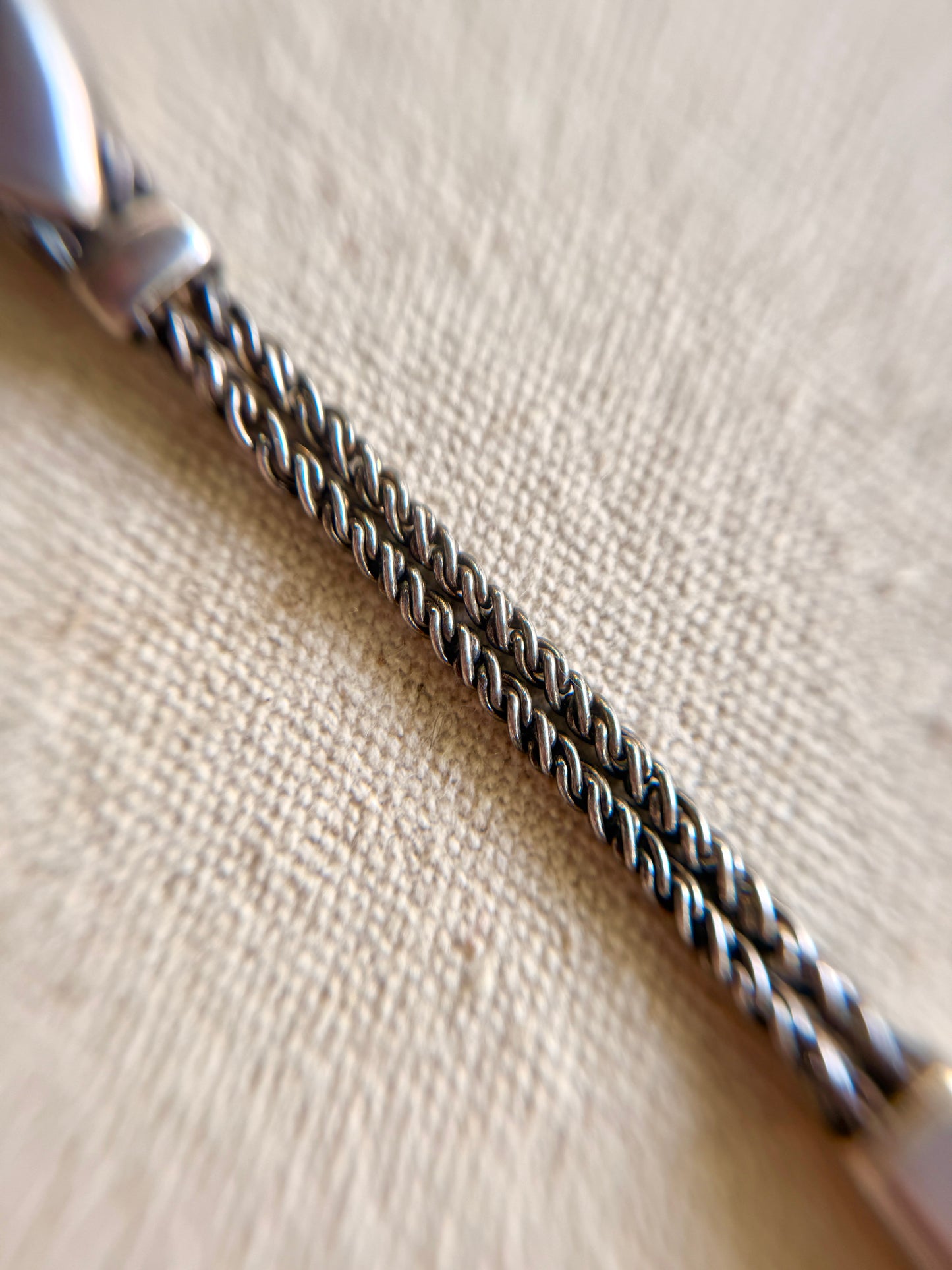 Pulsera de Corazones en Plata
