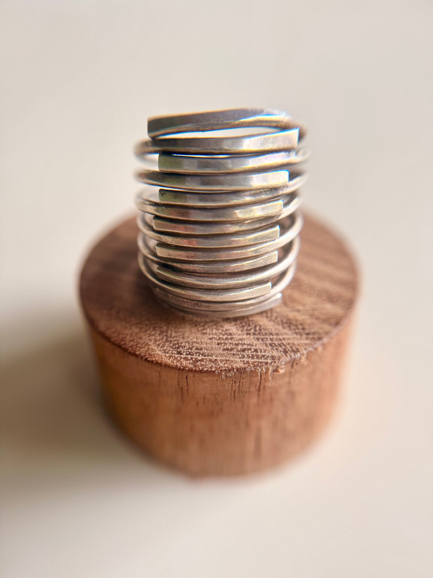 Anillo de Espiral en Plata.