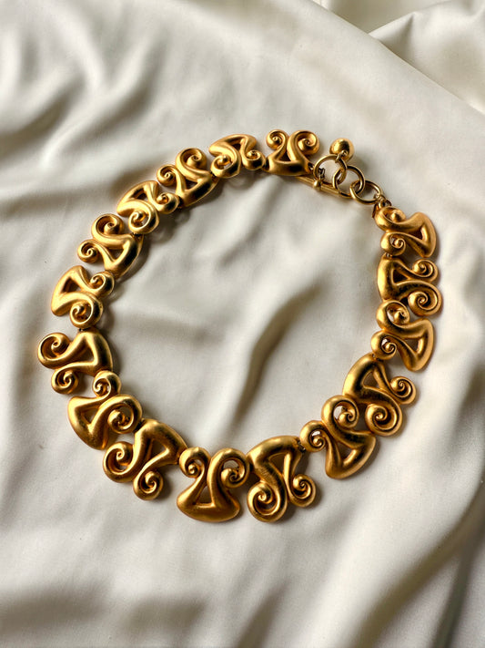 Collar  π Dorados- Anne Klein