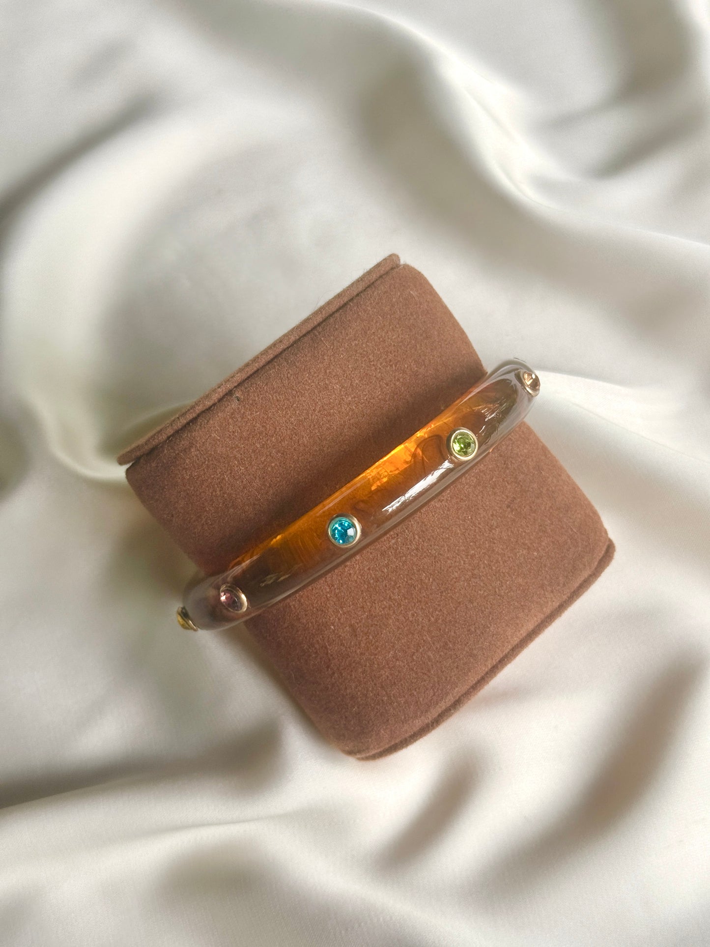 Set de 3 Pulseras de Lucita Translucida