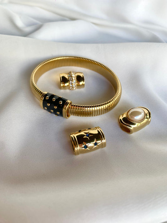 Pulsera con Terminales Intercambiables - Joan Rivers